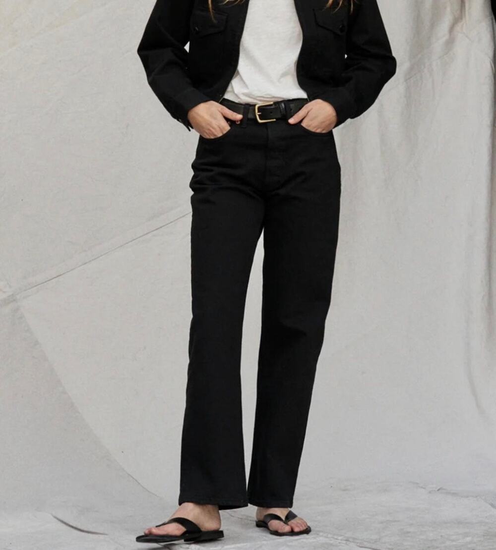 Buck Mason Stretch Ridge Twill Rider Pants Black Size 26